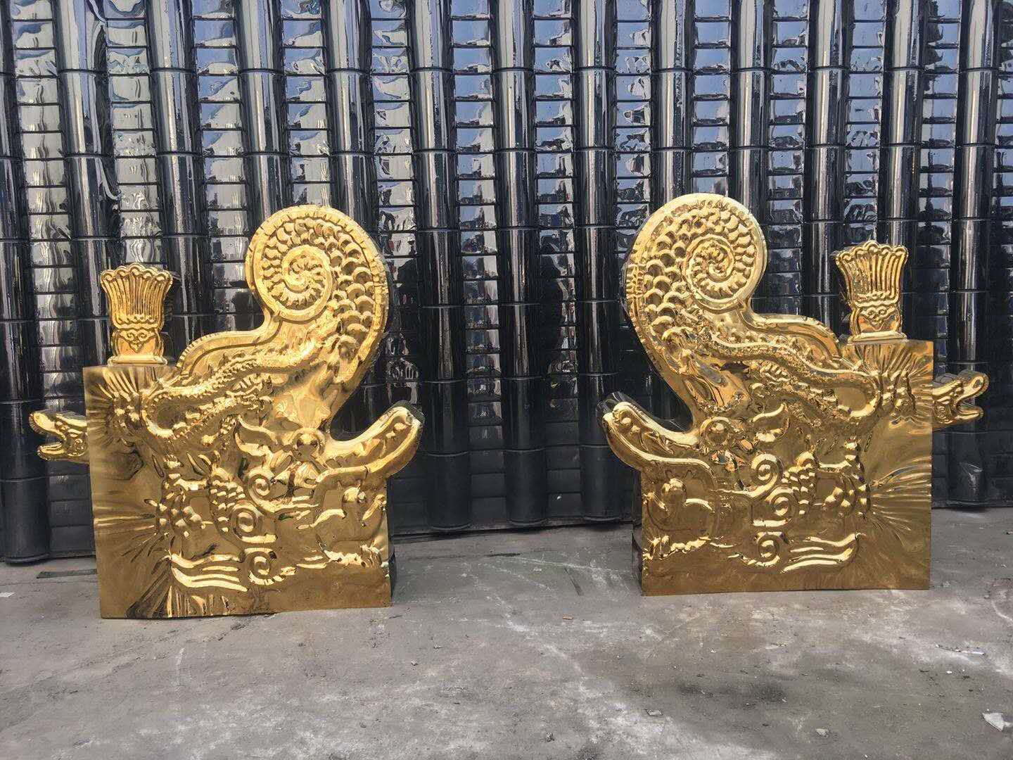 金属正吻屋脊兽