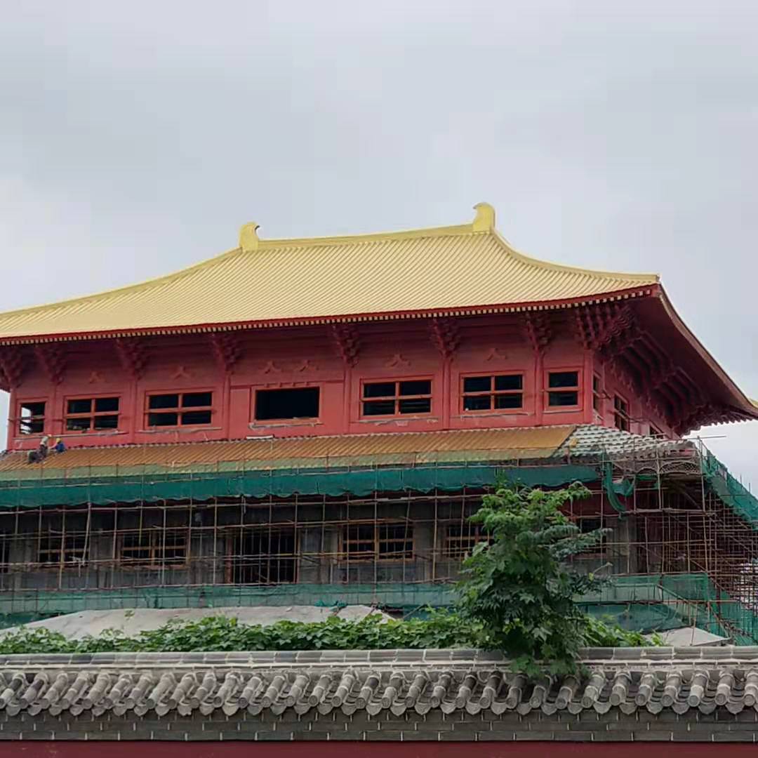 聊城大觉寺黄金色