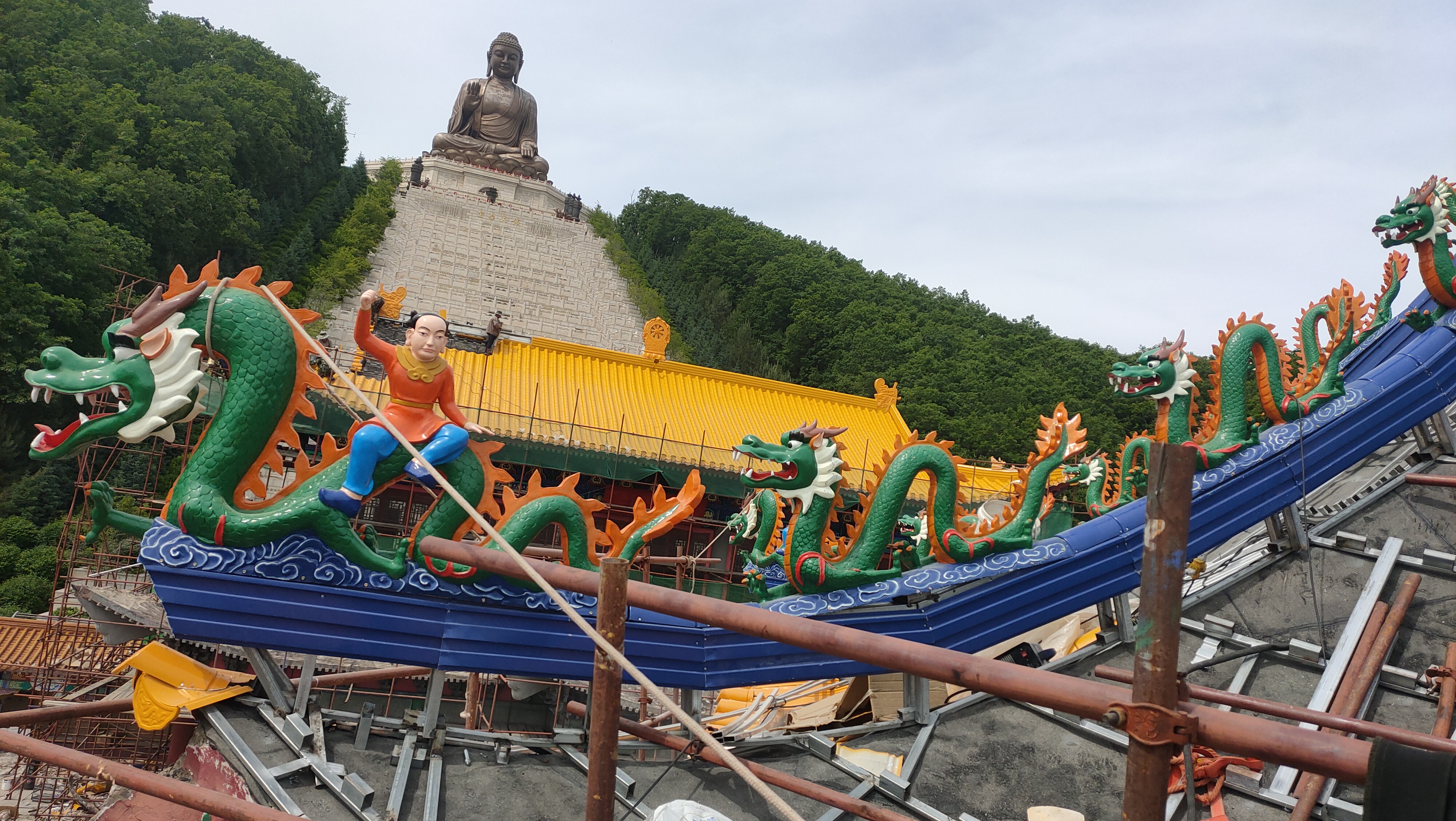 仿古金属瓦批发厂家
