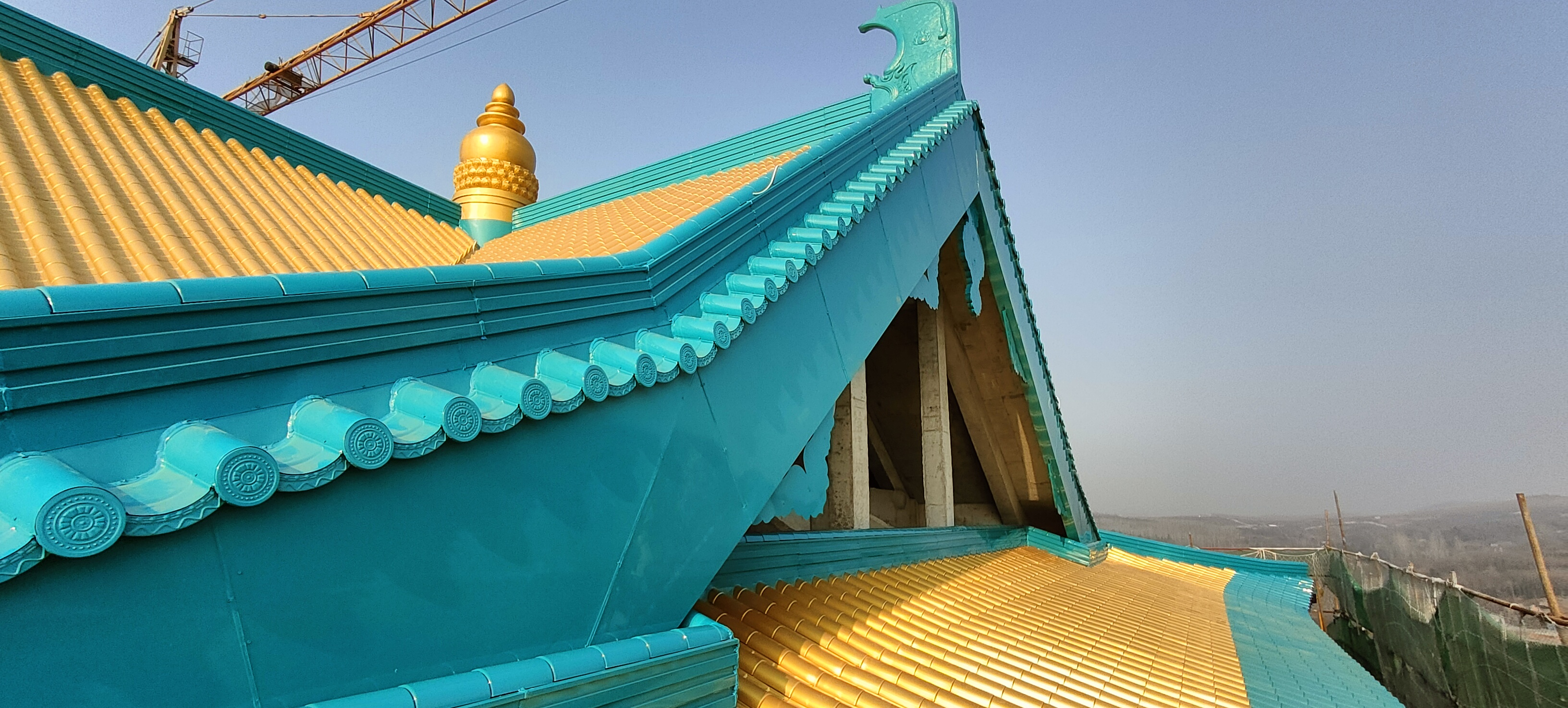 仿古金属瓦