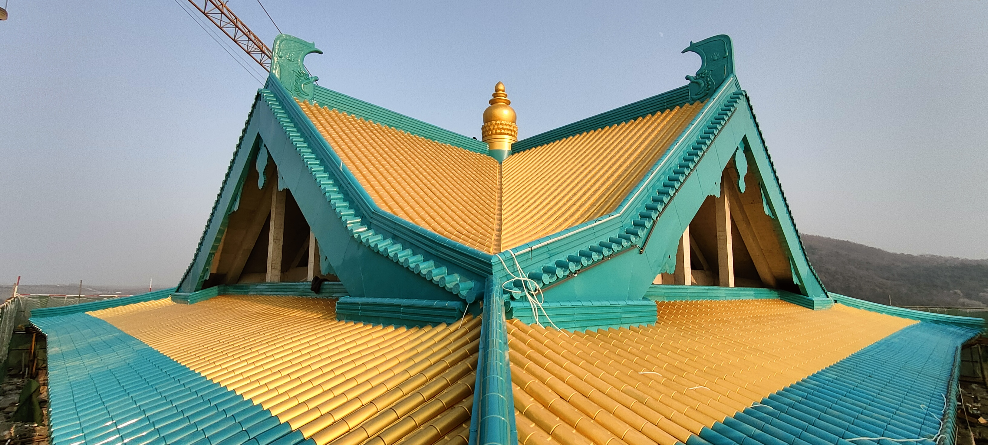 仿古金属瓦生产厂家